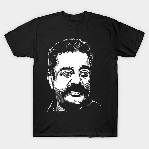 Kamal Hassan Fans Makkal Needhi Tamil Nadu Politics T-Shirt by alltheprints